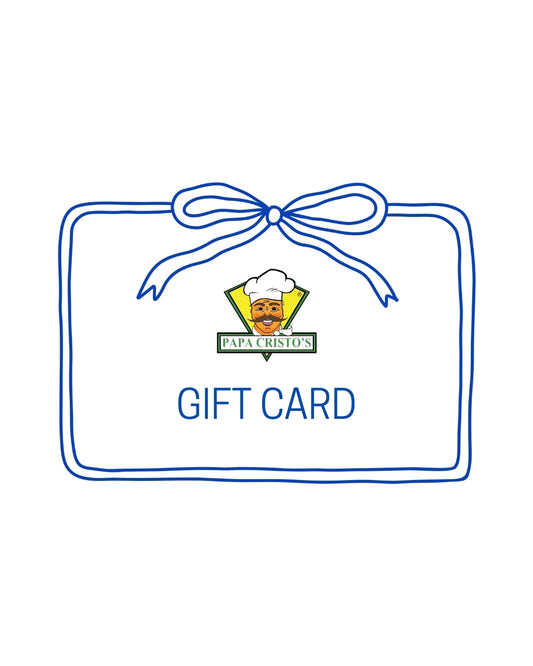 Papa Cristo's Gift Card